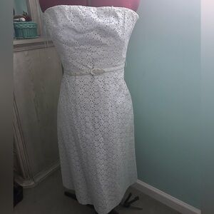 Vintage Express Lace Midi Dress